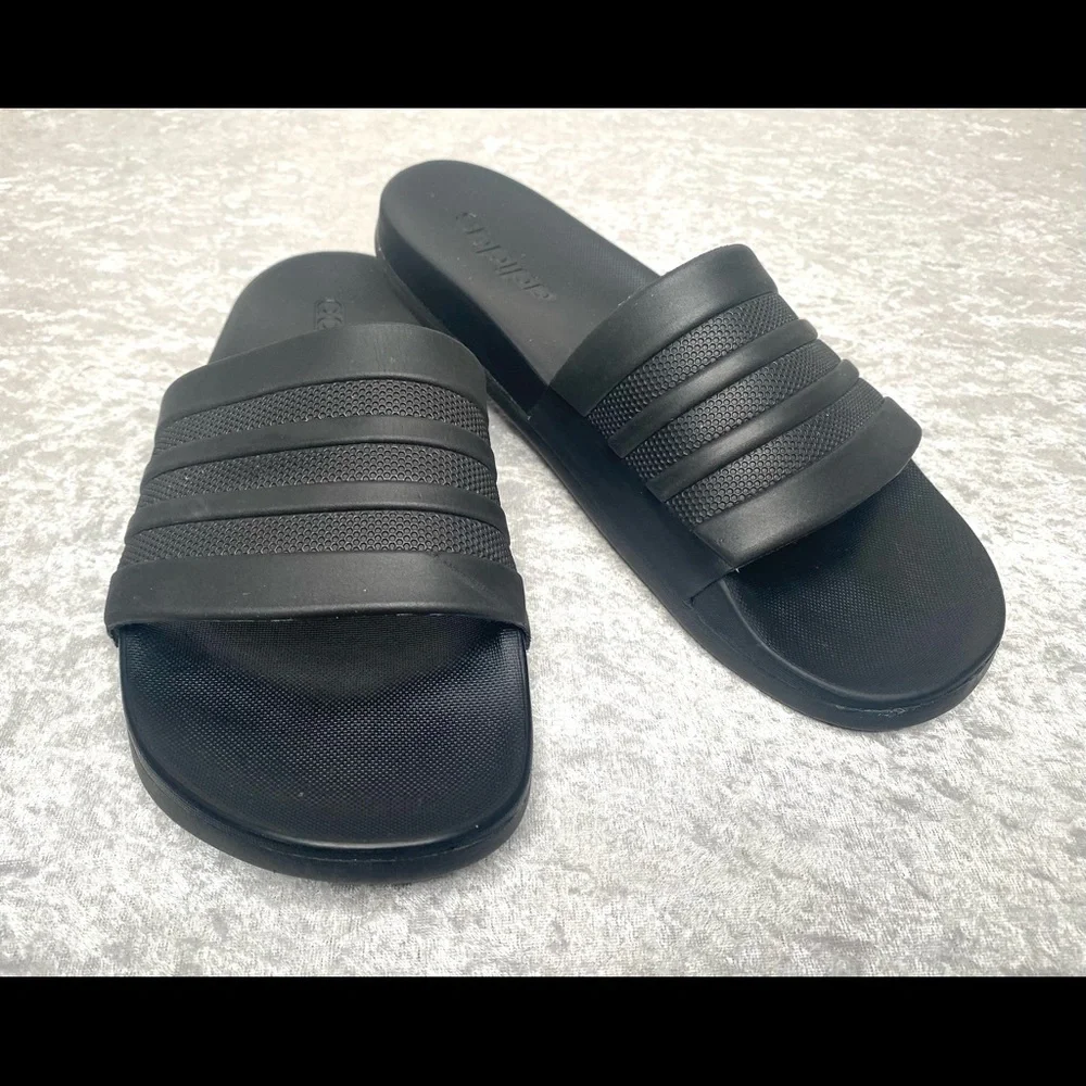 SOLD - Adidas Adilette Cloudfoam Slides Mens 7 - Picture 4 of 9